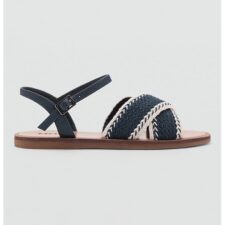 Sandale cu aspect tricotat