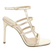 Sandale cu bareta la glezna si varf patrat Orpha