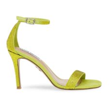 Sandale cu bareta pe glezna si aplicatii cu strasuri Illumine