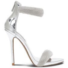 Sandale cu bareta pe glezna si toc stiletto Makeena