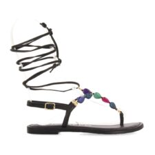 Sandale cu bareta separatoare si barete multiple Escles