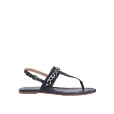 Sandale cu bareta separatoare si detaliu lant Bristol