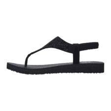 Sandale cu bareta separatoare si strasuri