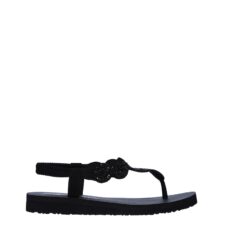 Sandale cu bareta separatoare si strasuri Meditation