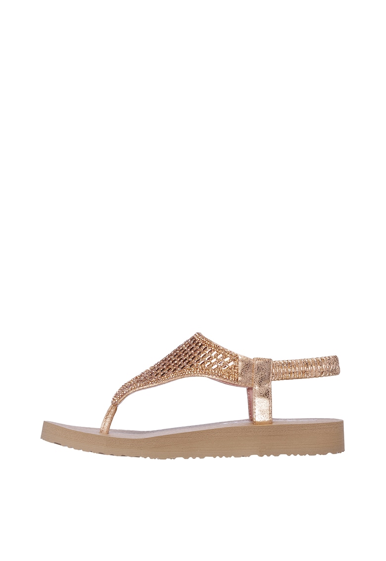 Sandale cu bareta separatoare si strasuri Meditation Rock Crown 1 Sandale cu bareta separatoare si strasuri Meditation Rock Crown