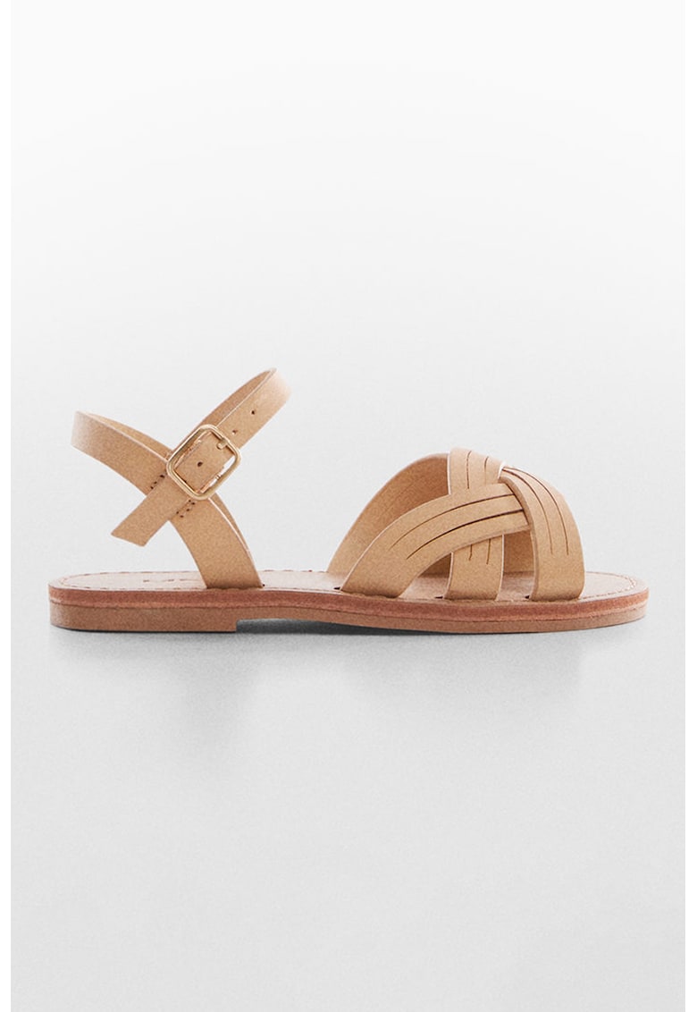 Sandale cu barete cu aspect impletit Amber 1 Sandale cu barete cu aspect impletit Amber