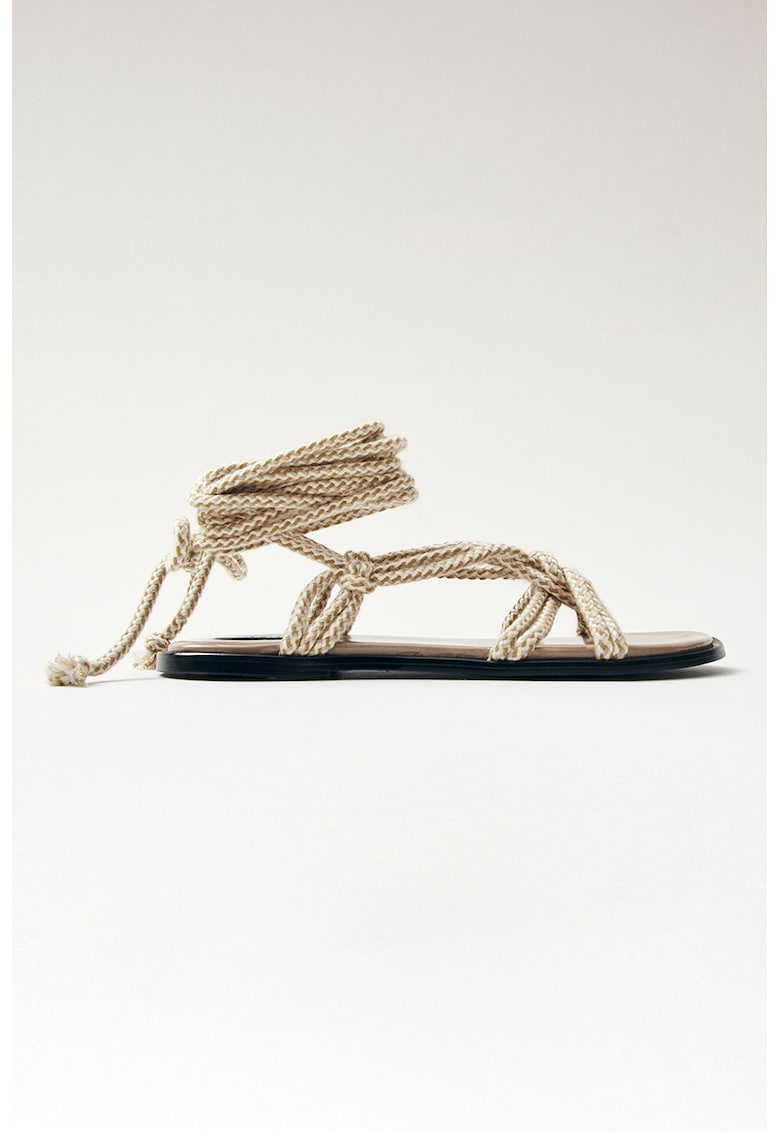 Sandale cu barete din material textil 1 Sandale cu barete din material textil