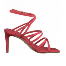 Sandale cu barete multiple si varf patrat