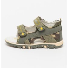Sandale cu benzi velcro si model camuflaj Billy