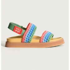 Sandale cu bretele impletite