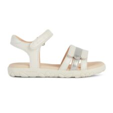 Sandale cu detalii metalizate