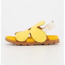 Sandale cu garnitura de piele