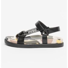 Sandale cu garnituri de piele Jumble