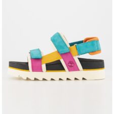 Sandale cu garnituri de piele intoarsa Santa Monica Sunrise