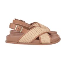 Sandale cu garnituri din piele Tansy