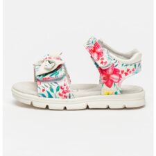 Sandale cu imprimeu si aplicatii cu funda Whippy