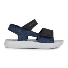 Sandale cu imprimeu si inchidere velcro