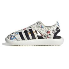 Sandale cu inchidere velcro Mickey