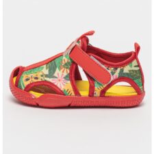 Sandale cu inchidere velcro si decupaje Shine