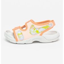 Sandale cu inchidere velcro si detaliu logo Sunray