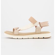 Sandale cu inchidere velcro si garnituri din piele nabuc Bailey Park