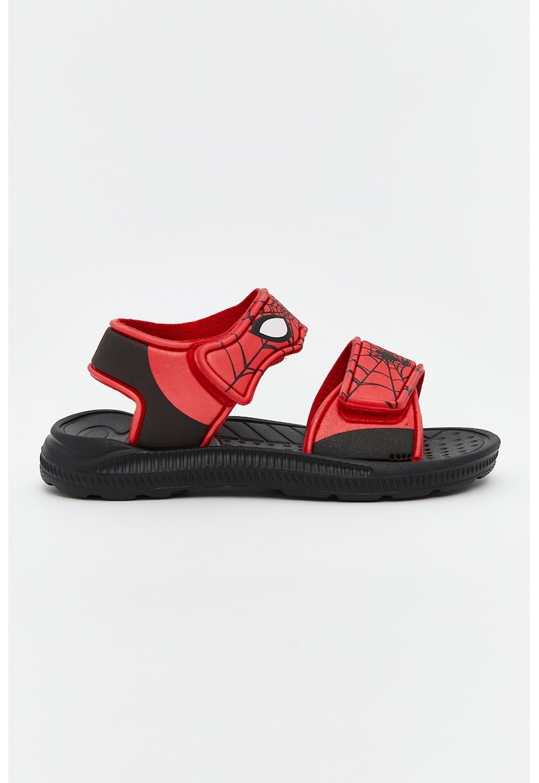 Sandale cu inchidere velcro si imprimeu Spider-Man 1 Sandale cu inchidere velcro si imprimeu Spider-Man