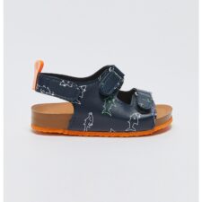 Sandale cu inchidere velcro si model cu rechini