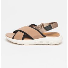 Sandale cu inchidere velcro si talpa wedge Spherica