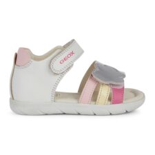 Sandale cu insertii din piele