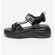 Sandale cu insertii lacuite Wellow