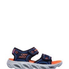 Sandale cu lumini LED Hypno-Flash 3.0 - Bleumarin/Oranj mandarina