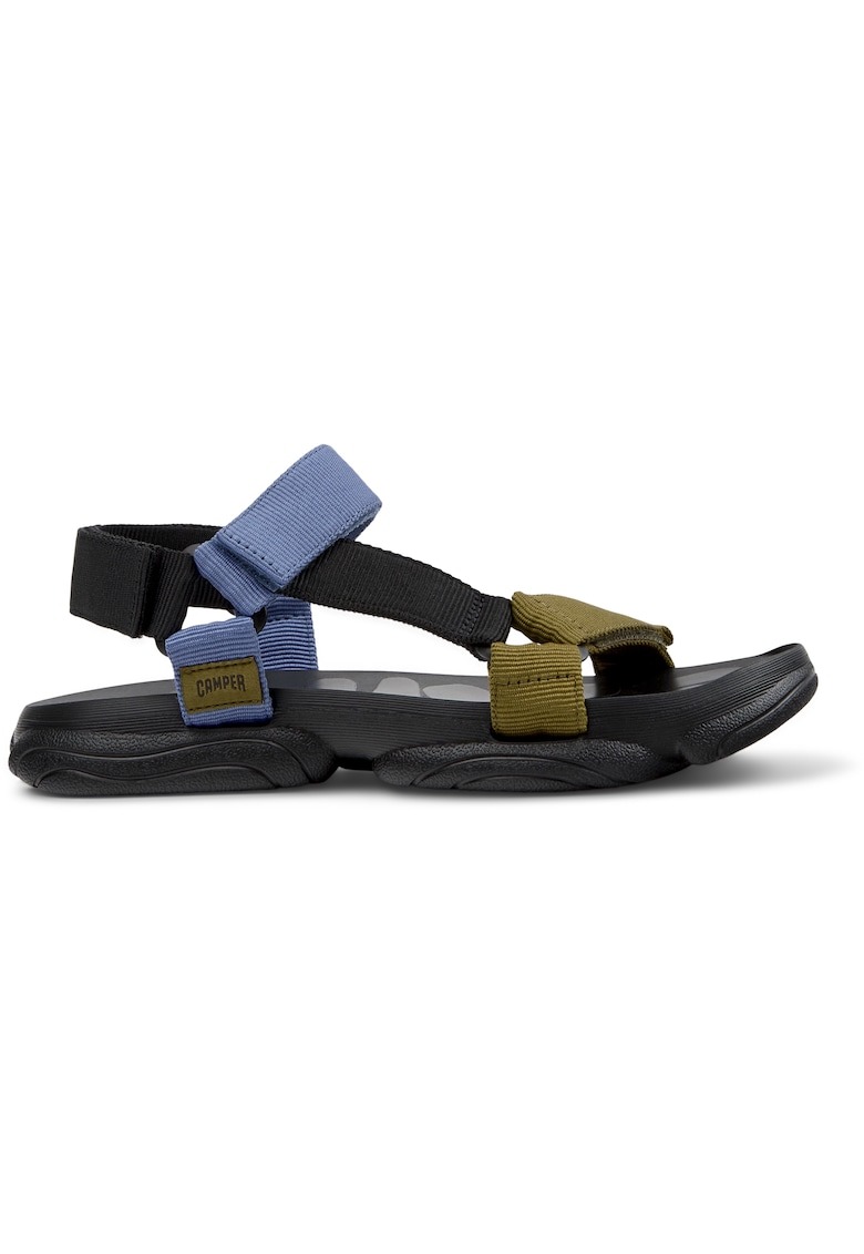 Sandale cu model colorblock si inchidere velcro Karst 1 Sandale cu model colorblock si inchidere velcro Karst
