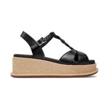 Sandale cu platforma - dama -  piele naturala