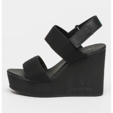 Sandale cu platforma si inchidere cu velcro