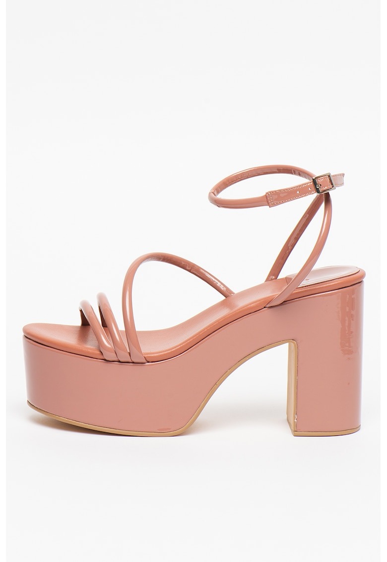 Sandale cu platforma si toc inalt - masiv Mamba 1 Sandale cu platforma si toc inalt - masiv Mamba