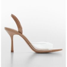 Sandale cu segment transparent Becky