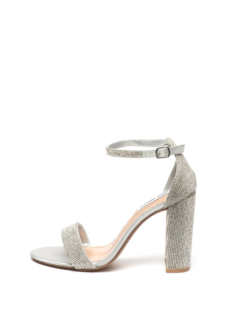Sandale cu strasuri si toc masiv Carrson 1 Sandale cu strasuri si toc masiv Carrson