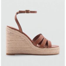 Sandale cu talpa wedge Aurora