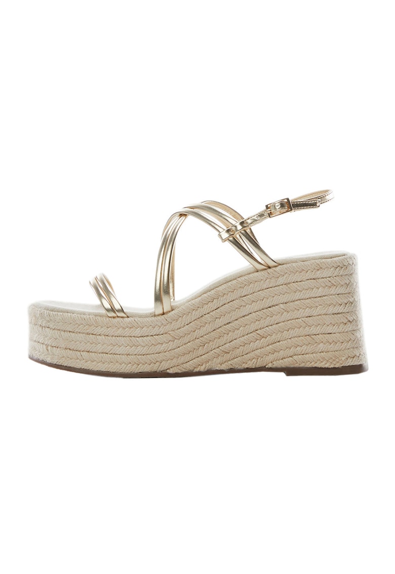 Sandale cu talpa wedge Blanca 1 Sandale cu talpa wedge Blanca