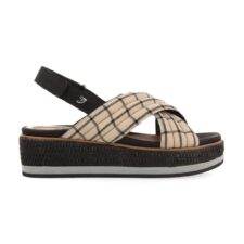 Sandale cu talpa wedge si barete incrucisate Goolwa