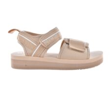 Sandale cu talpa wedge si inchidere velcro