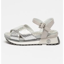 Sandale cu talpa wedge si paiete Maxi Wonder