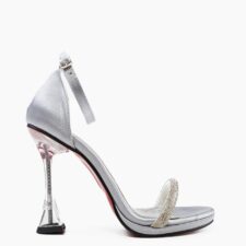 Sandale cu toc Atomie Gri