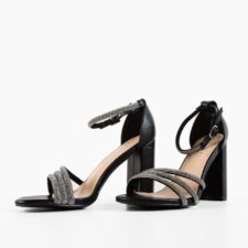 Sandale cu toc Awotwi Negre