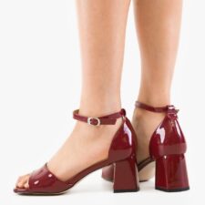 Sandale cu toc Azaf Grena