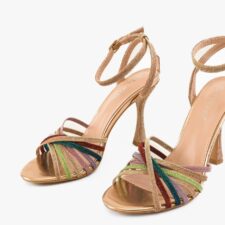 Sandale cu toc Bailey Aurii