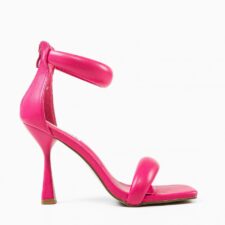 Sandale cu toc Crocett Fuchsia