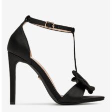 Sandale cu toc  Culoare Negru