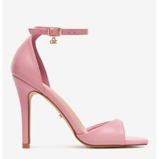 Sandale cu toc  Culoare Roz