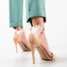 Sandale cu toc Darz Bej